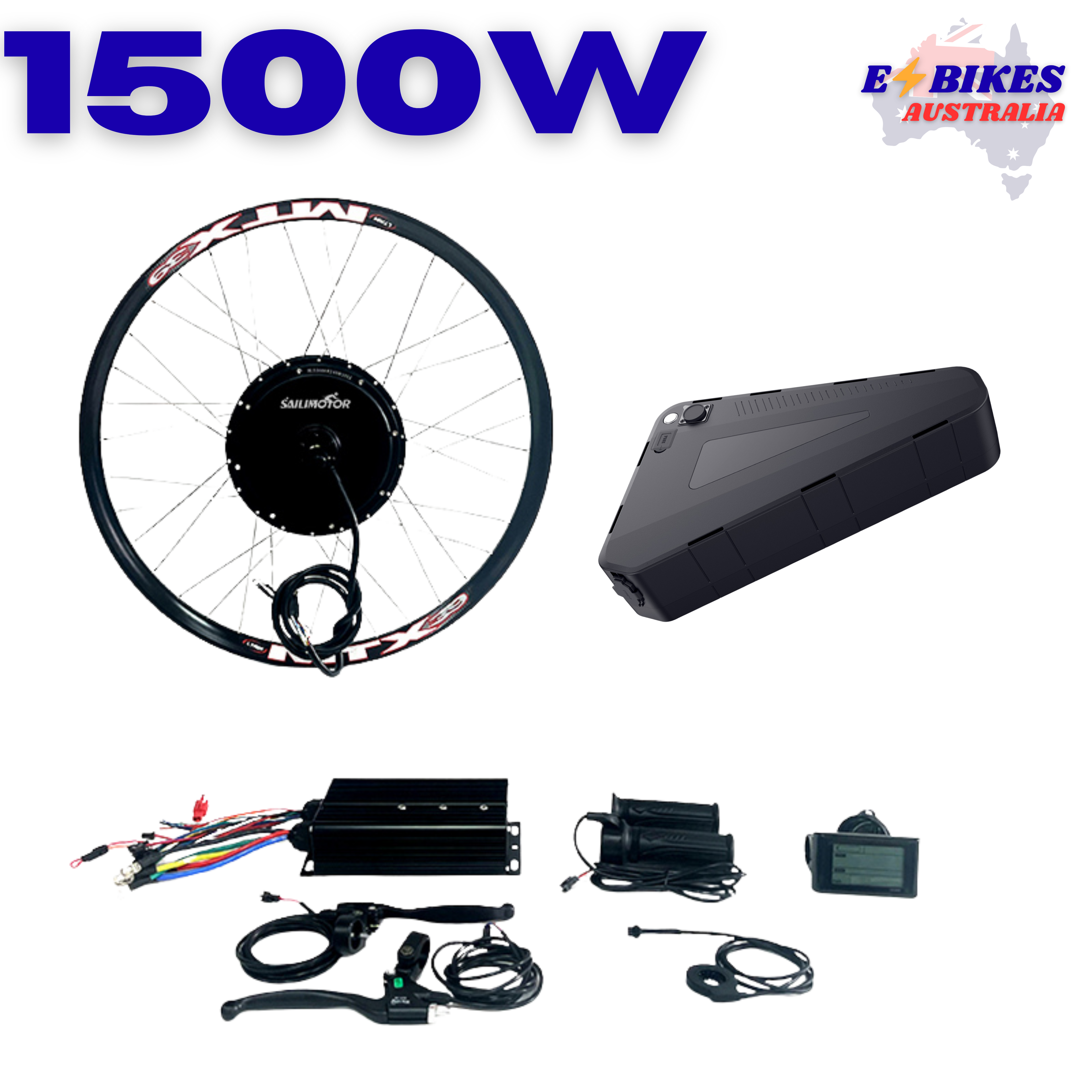 1500w E-Bike Conversion Kit