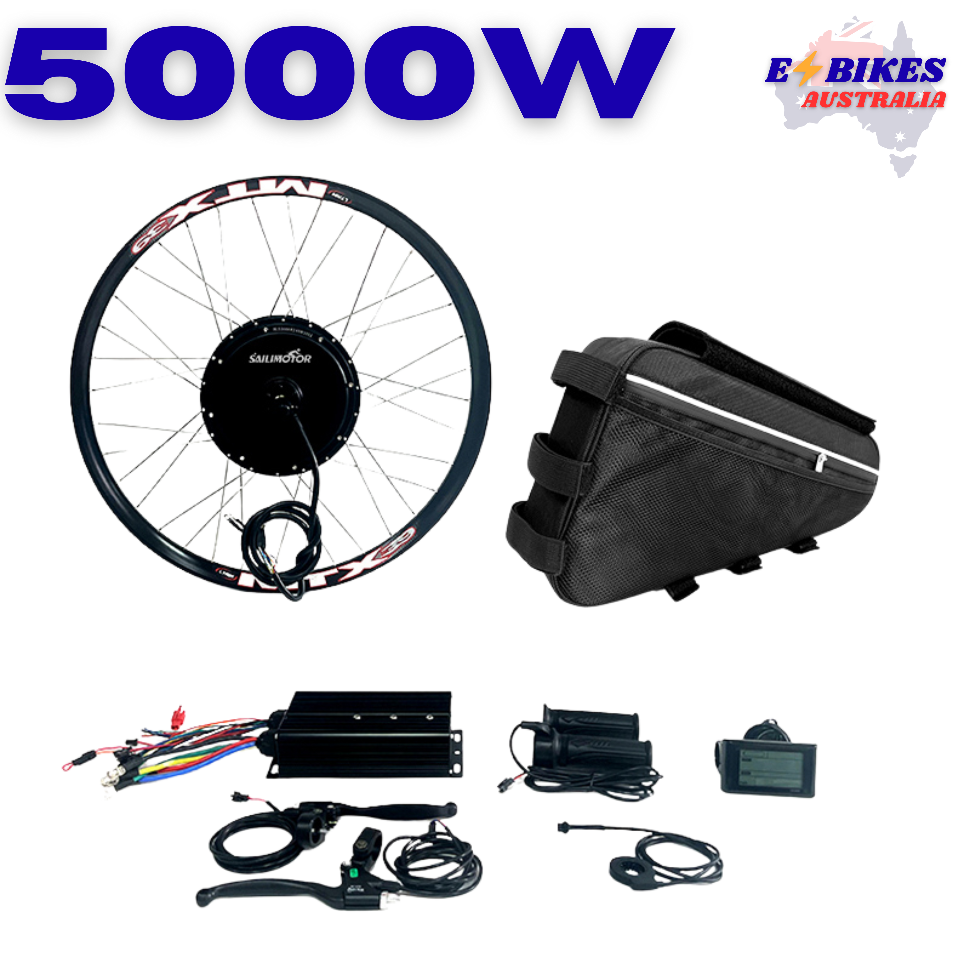 5000w E-Bike Conversion Kit